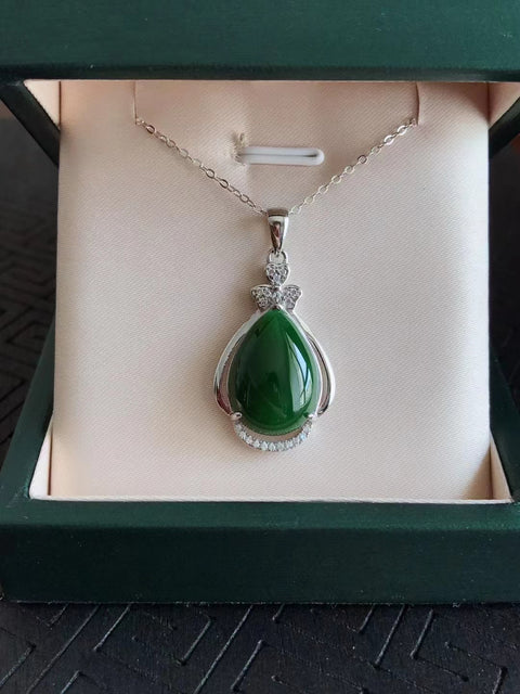 Butik spesial 💥 jasper yang indah 💕💕 sangat modis dan indah, setiap kesempatan untuk dipakai bisa indah 💥 tidak perlu gambar yang indah bisa melayang 亮🏻️ ayo ♀️925 tatahan perak, ukuran 13/18 untuk mengirim rantai perak Sudah termasuk pajak pengiriman