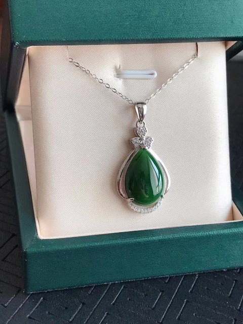 Butik spesial 💥 jasper yang indah 💕💕 sangat modis dan indah, setiap kesempatan untuk dipakai bisa indah 💥 tidak perlu gambar yang indah bisa melayang 亮🏻️ ayo ♀️925 tatahan perak, ukuran 13/18 untuk mengirim rantai perak Sudah termasuk pajak pengiriman